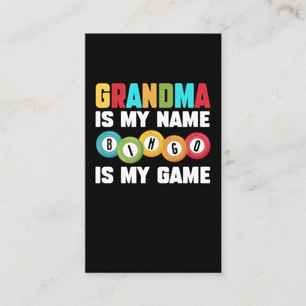 Bingo Gambling Grandma Bingo Player