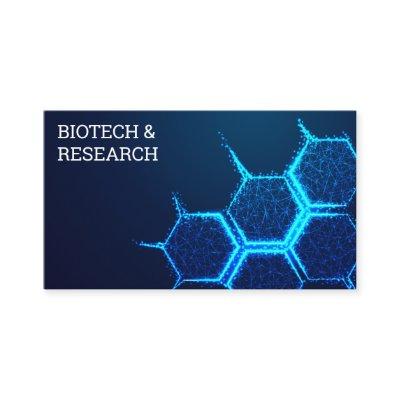 Bio Tech Molecule Close up