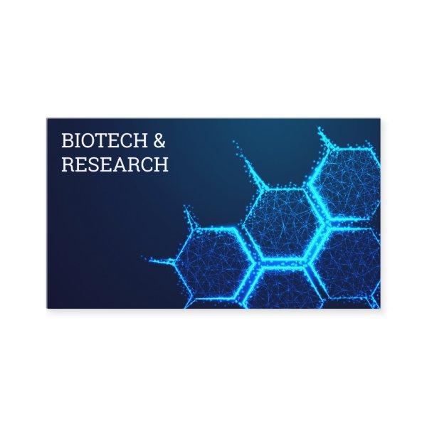 Bio Tech Molecule Close up