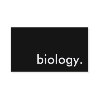 biology.