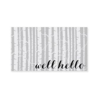 Birch Forest  with Custom Colors