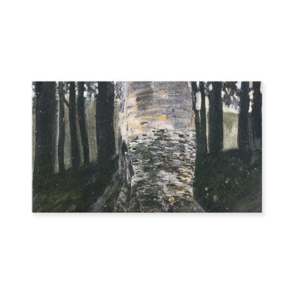 Birch In A Forest - Gustav Klimt