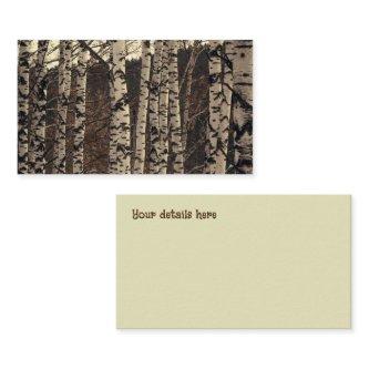 Birch Tree Forest Nature
