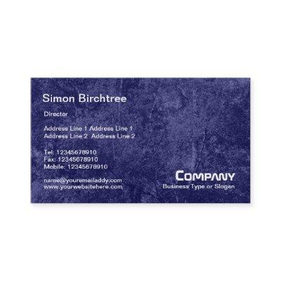 Birch Tree Texture - Dark Blue