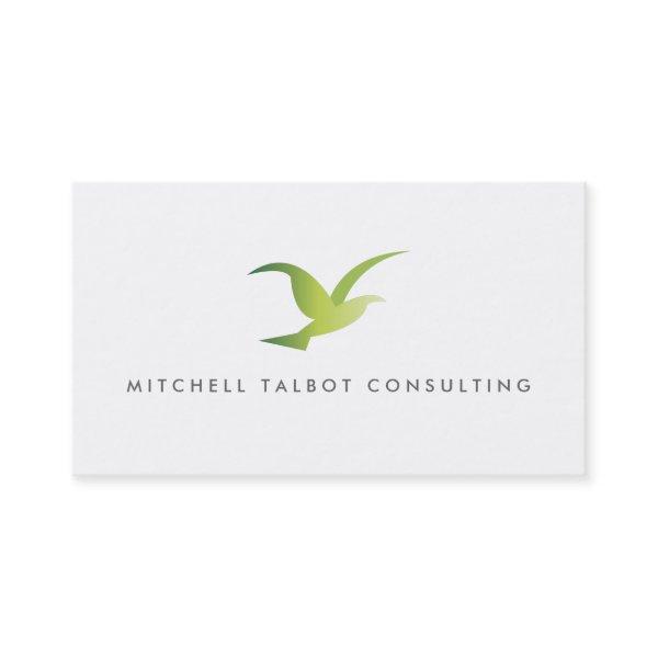 Bird in Flight Logo (Green)