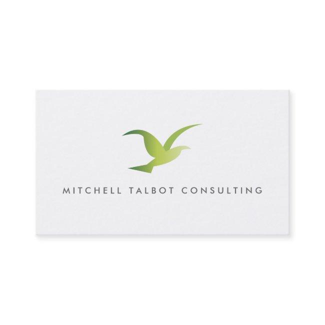 Bird in Flight Logo (Green)