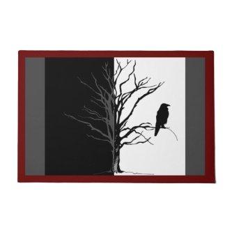 Bird Photography Crow or Raven Doormat