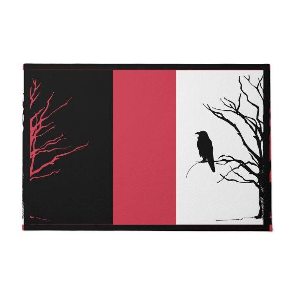 Bird Photography Crow or Raven Doormat