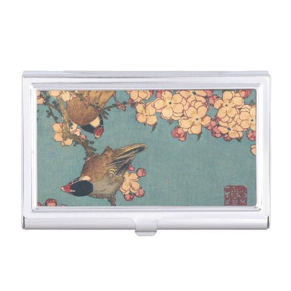 Birds Flowers Hokusai Japanese Art  Case