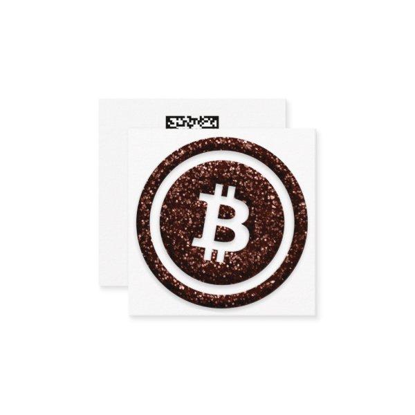 Bitcoin Wallet QR Code Bit Me Insert Card Brown