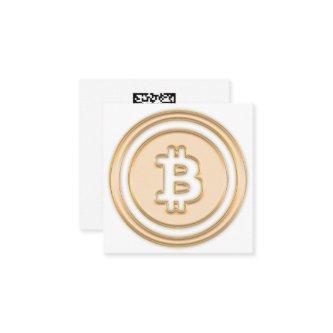 Bitcoin Wallet QR Code Bit Me Insert Online Logo
