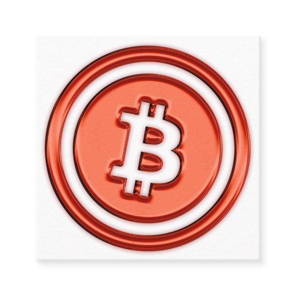 Bitcoin Wallet QR Code Bit Me Insert Online Red