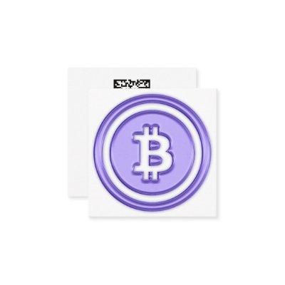 Bitcoin Wallet QR Code Bit Me Insert Online Violet