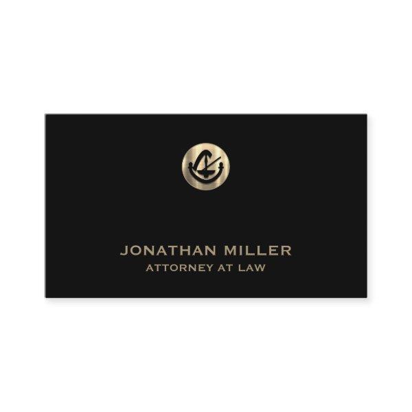 Black and Gold Attorney