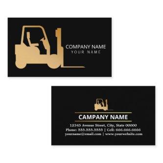 black and Gold Forklift, Logisitcs - Professional