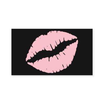 Black and Pink Lips