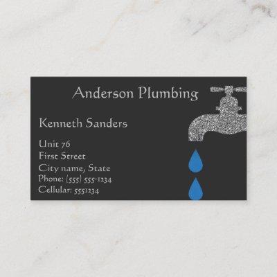 Black and Silver Plumbing and Plumbers