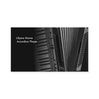 Black and White Accordion Music