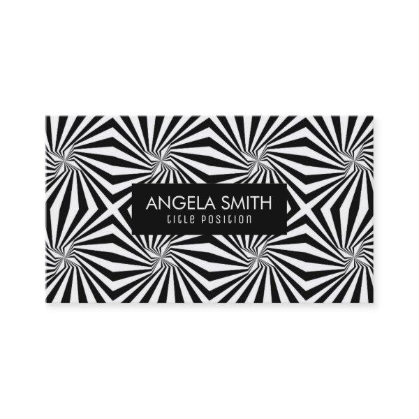 Black And White Geometric Pattern