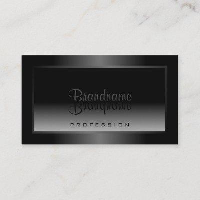 Black and White Gradient Decor Frame Professional