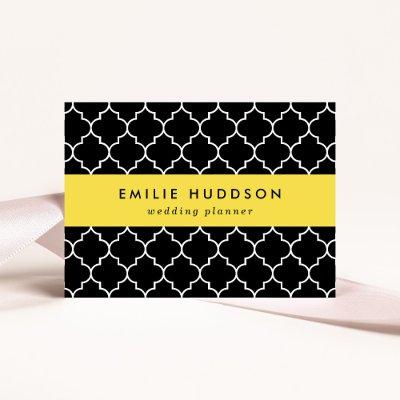 Black And White Latticework, Quatrefoil, Trellis