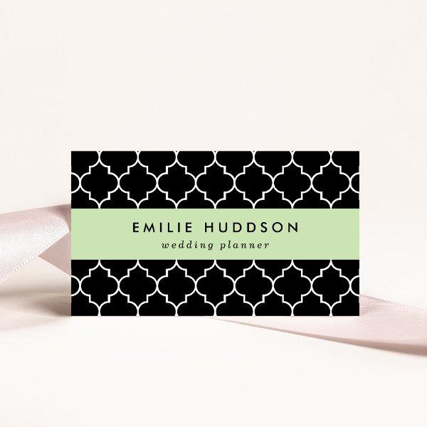 Black And White Latticework, Quatrefoil, Trellis