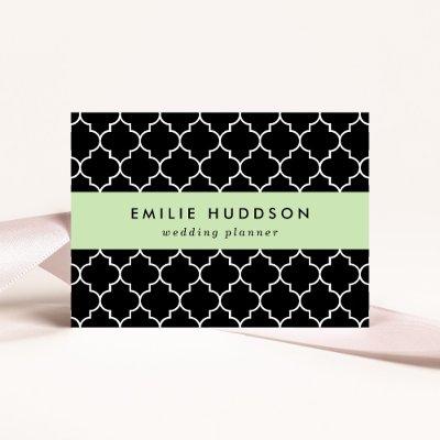 Black And White Latticework, Quatrefoil, Trellis