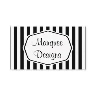 Black and White Marquee