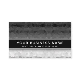 Black and White Ombre Modern Elegant Professional Appointment Card