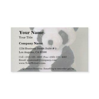 Black and white Panda toy