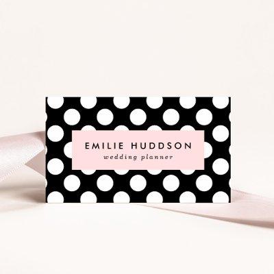 Black and White Polka Dots, Polka Dot Pattern