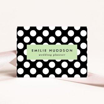 Black and White Polka Dots, Polka Dot Pattern