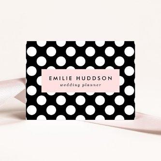 Black and White Polka Dots, Polka Dot Pattern