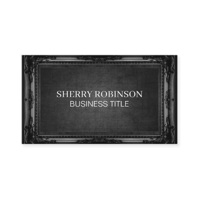 Black Antique Frame | Dark Texture