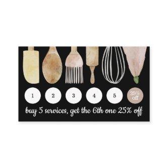Black Bakery pastry tool cake kitchen loyalty