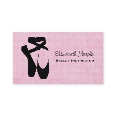 Black Ballet Shoes En Pointe
