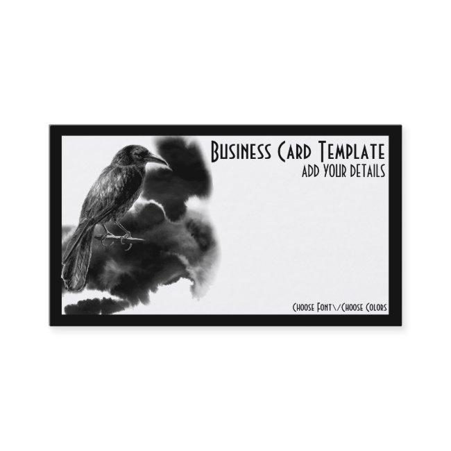 Black Bird Logo Raven