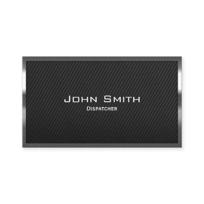 Black Carbon Fiber Dispatcher