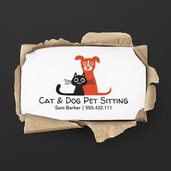 Black Cat and Red Dog Pet Sitting | Pet Care