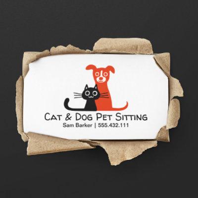 Black Cat and Red Dog Pet Sitting | Pet Care