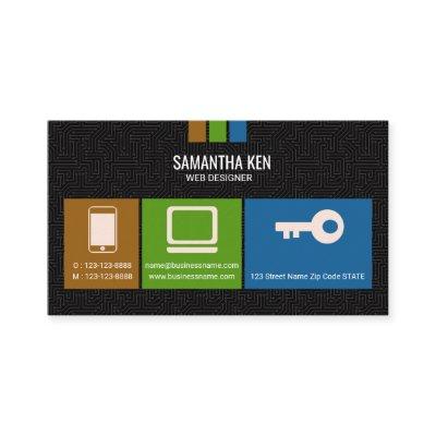 Black Circuit Board Web Designer