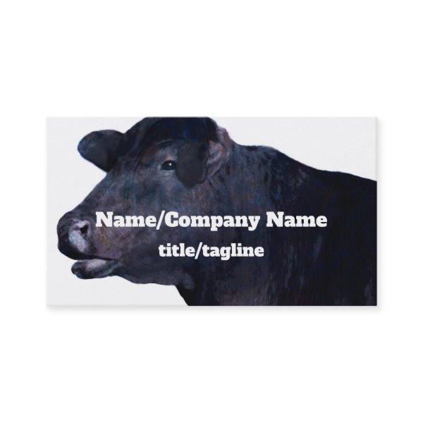 black cow  custom double sided