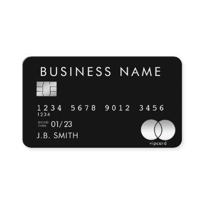 Black Credit Card