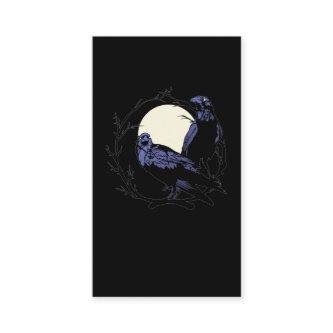 Black Crows Moon Raven Dark Birds