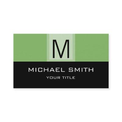 Black & Dollar bill Professional Monogram