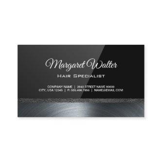 Black Gloss | Metallic Trim