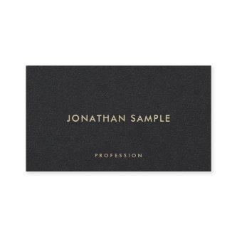 Black Gold Modern Minimalist Elegant Simple Luxury