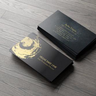 Black Gold Symbol Sake Sommelier Winery Bartender