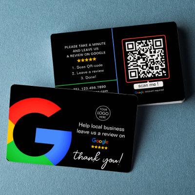 Black Google Reviews | Business Review Us QR Code