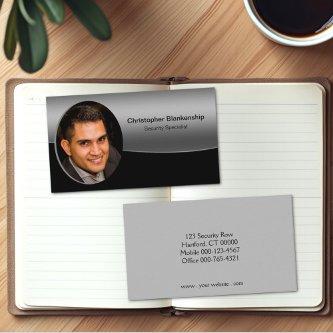 Black & Gray Custom Photo  Professional